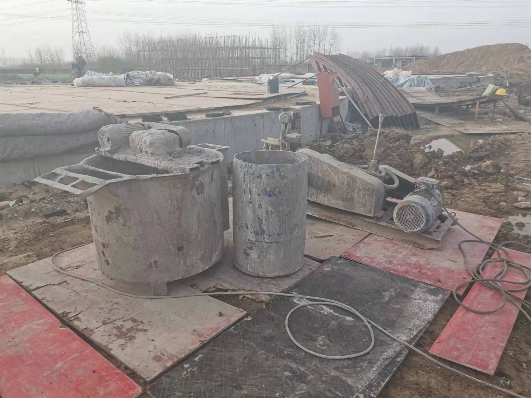 张沟镇设备基础注浆