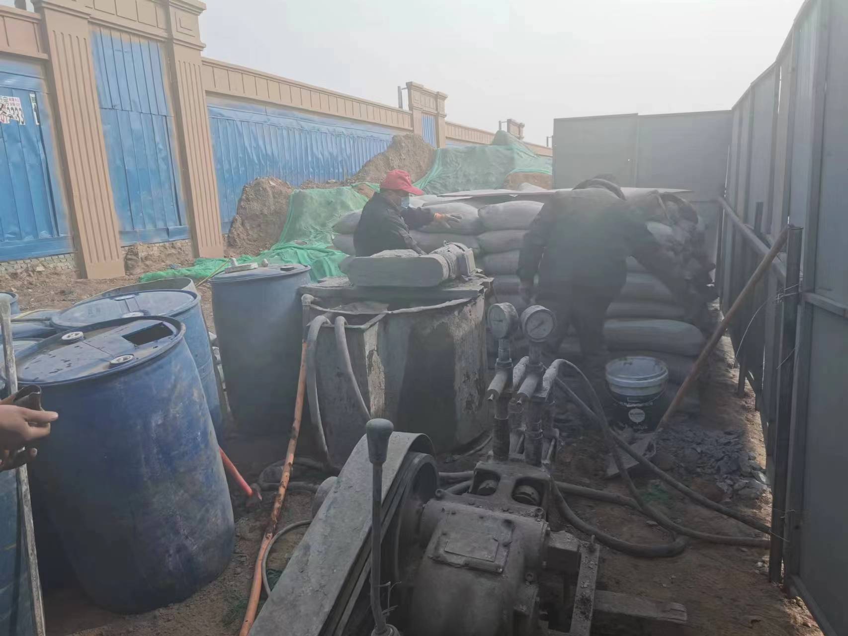 张沟镇房屋下沉注浆